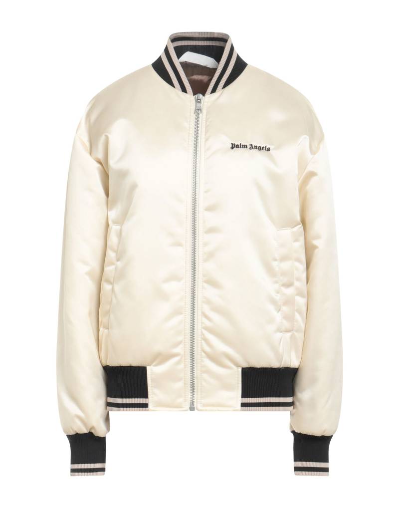 PALM ANGELS Jacke & Anorak Damen Cremeweiß von PALM ANGELS