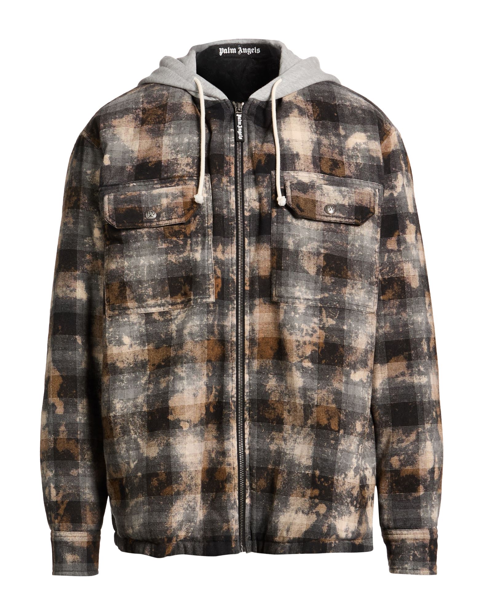 PALM ANGELS Jacke & Anorak Herren Khaki von PALM ANGELS