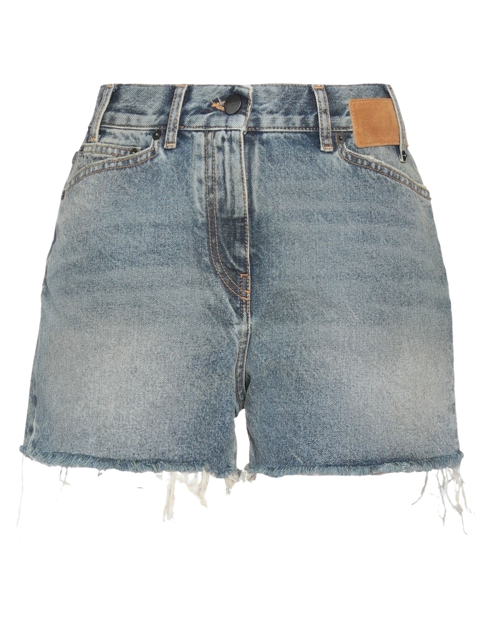 PALM ANGELS Jeansshorts Damen Blau von PALM ANGELS