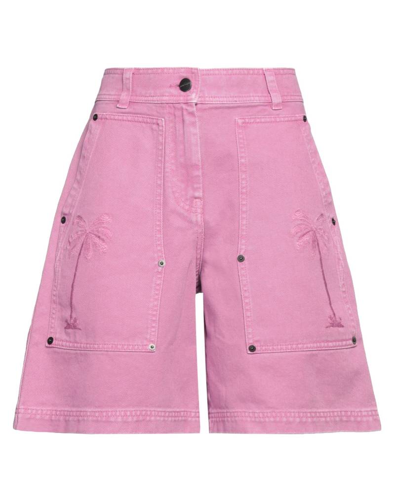 PALM ANGELS Jeansshorts Damen Malve von PALM ANGELS