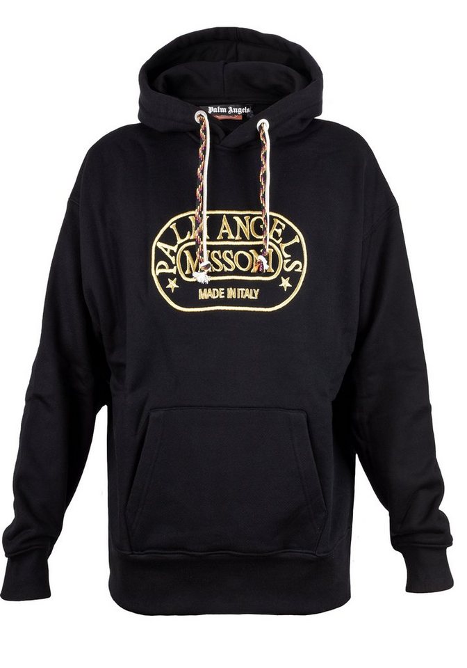 PALM ANGELS Kapuzensweatshirt Palm Angels Herren Hoodie Designer Style ID: PMBB058F21FLE017 MISSION HERITAGE von PALM ANGELS