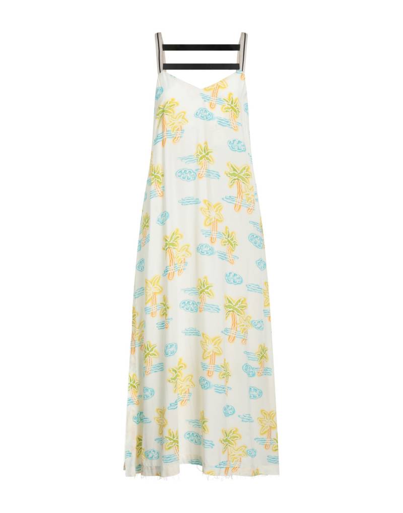 PALM ANGELS Midi-kleid Damen Cremeweiß von PALM ANGELS