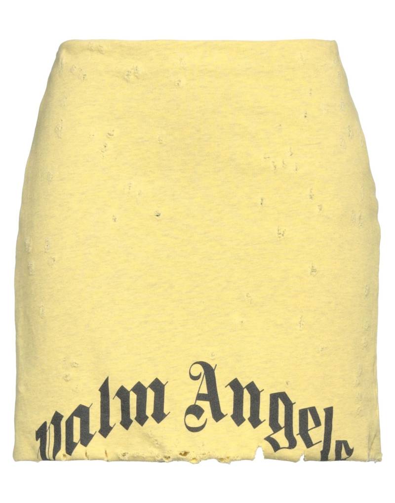PALM ANGELS Minirock Damen Gelb von PALM ANGELS