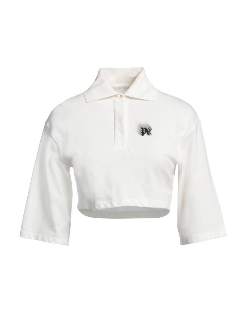 PALM ANGELS Poloshirt Damen Weiß von PALM ANGELS