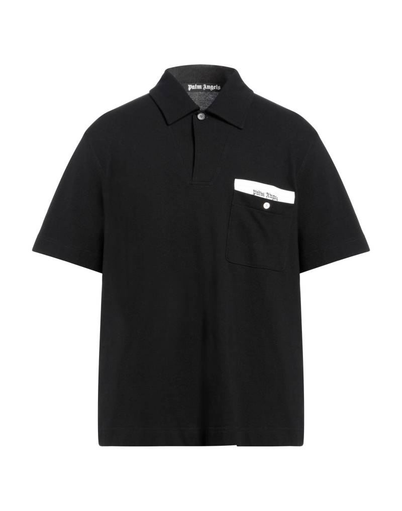 PALM ANGELS Poloshirt Herren Schwarz von PALM ANGELS