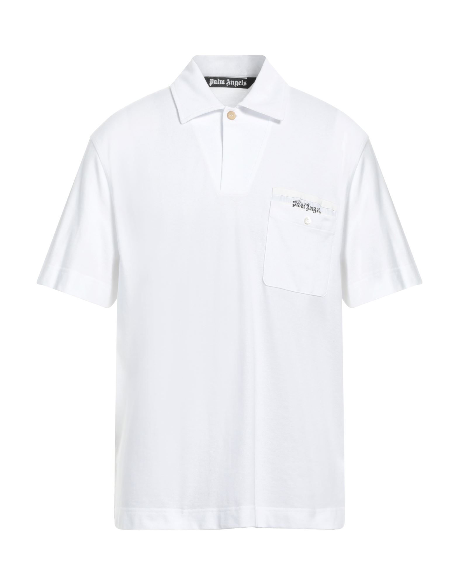 PALM ANGELS Poloshirt Herren Weiß von PALM ANGELS