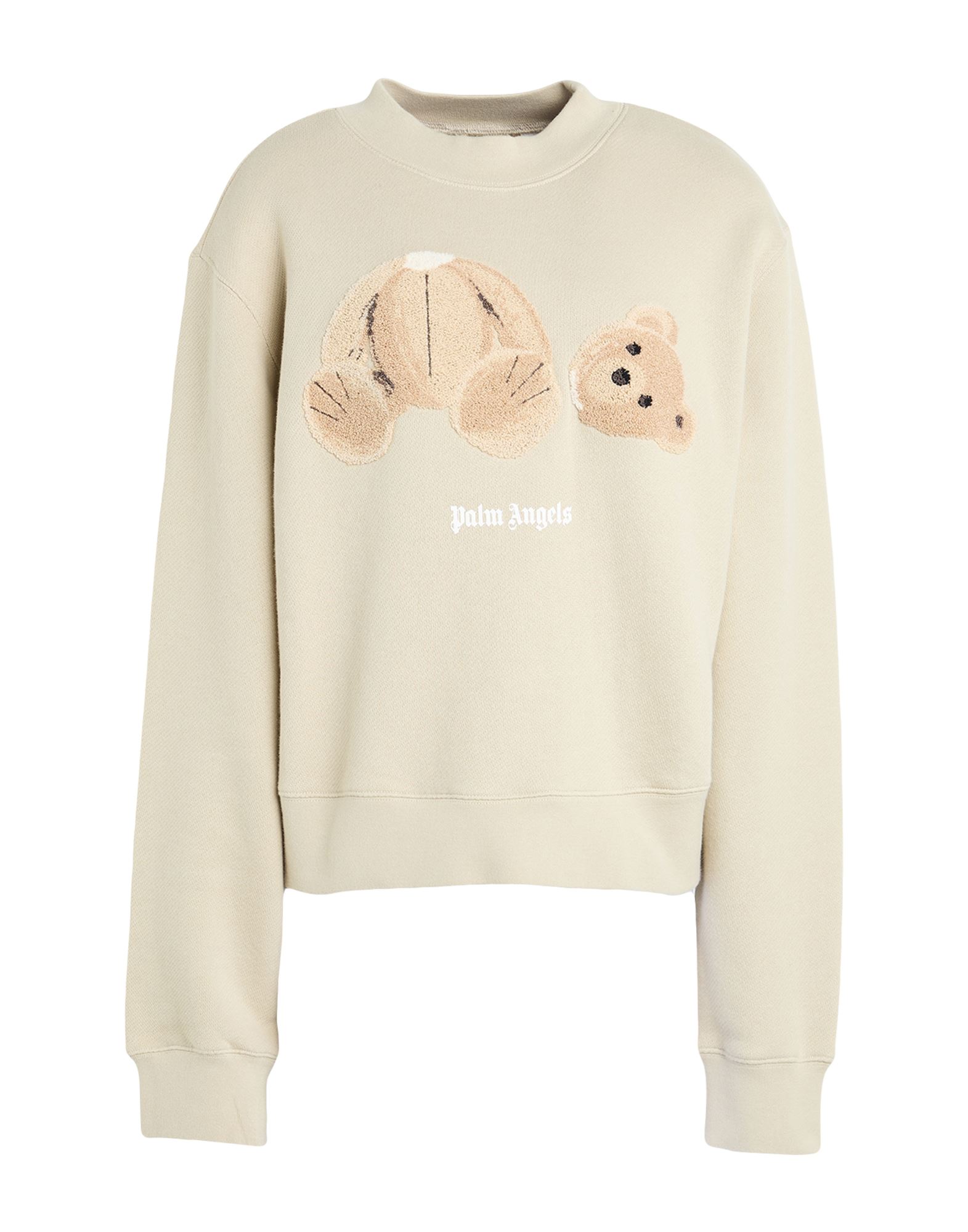 PALM ANGELS Sweatshirt Damen Beige von PALM ANGELS