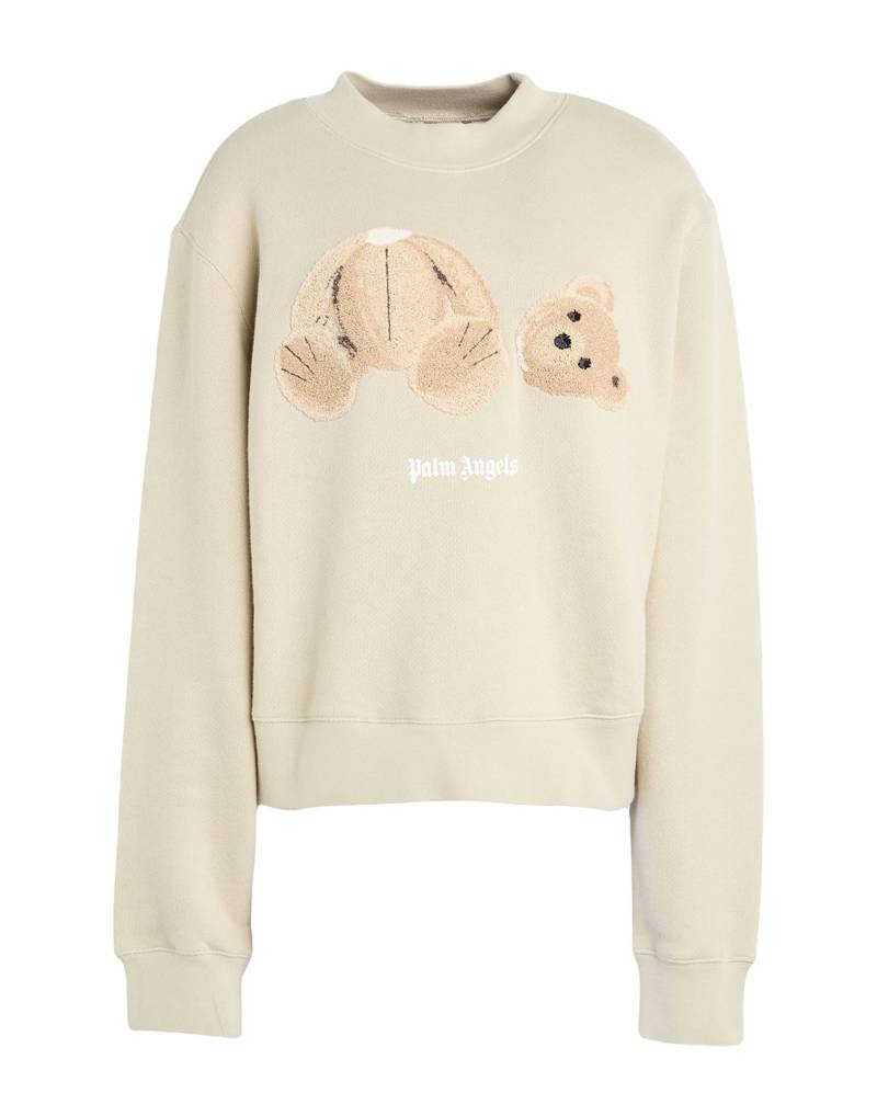 PALM ANGELS Sweatshirt Damen Beige von PALM ANGELS