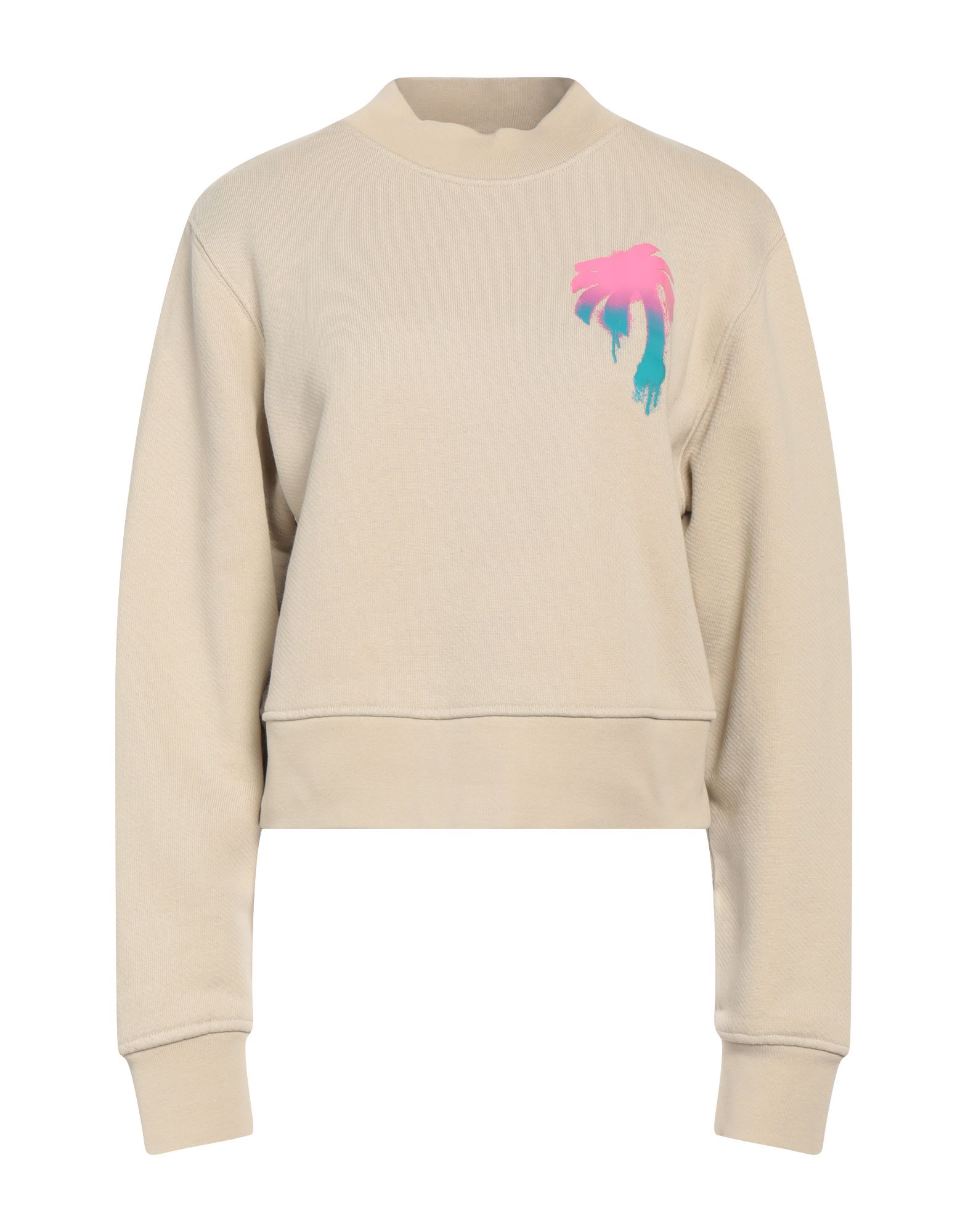 PALM ANGELS Sweatshirt Damen Beige von PALM ANGELS