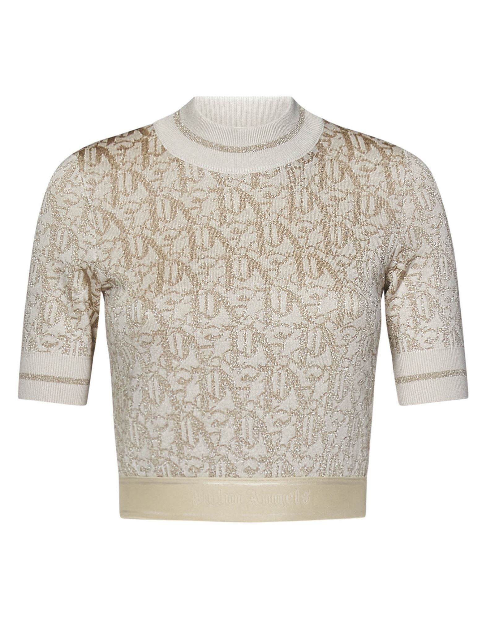 PALM ANGELS Sweatshirt Damen Beige von PALM ANGELS