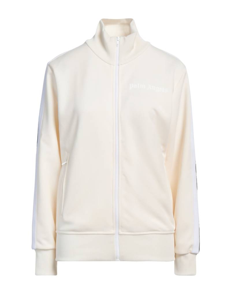 PALM ANGELS Sweatshirt Damen Cremeweiß von PALM ANGELS