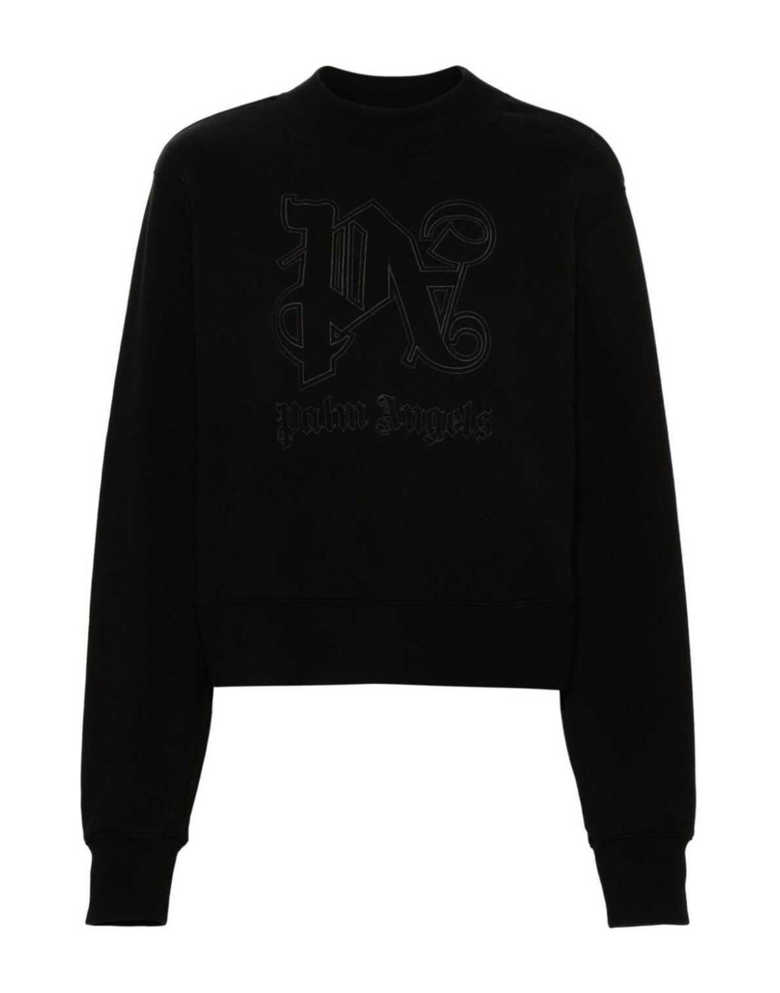 PALM ANGELS Sweatshirt Damen Schwarz von PALM ANGELS