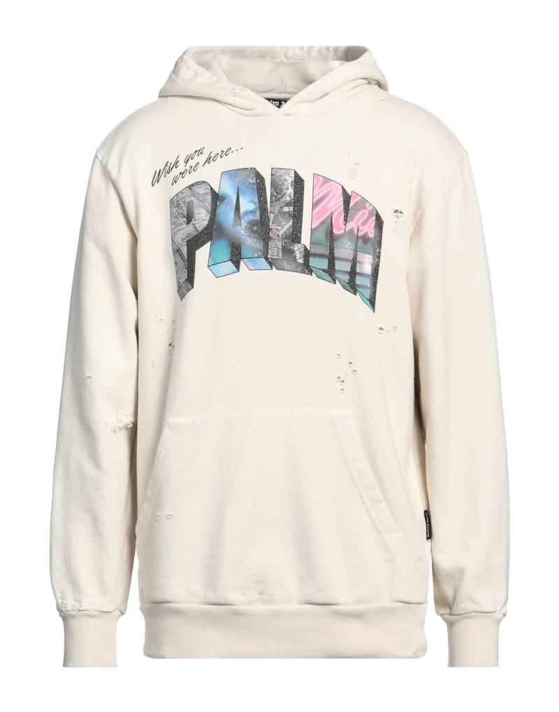 PALM ANGELS Sweatshirt Herren Elfenbein von PALM ANGELS