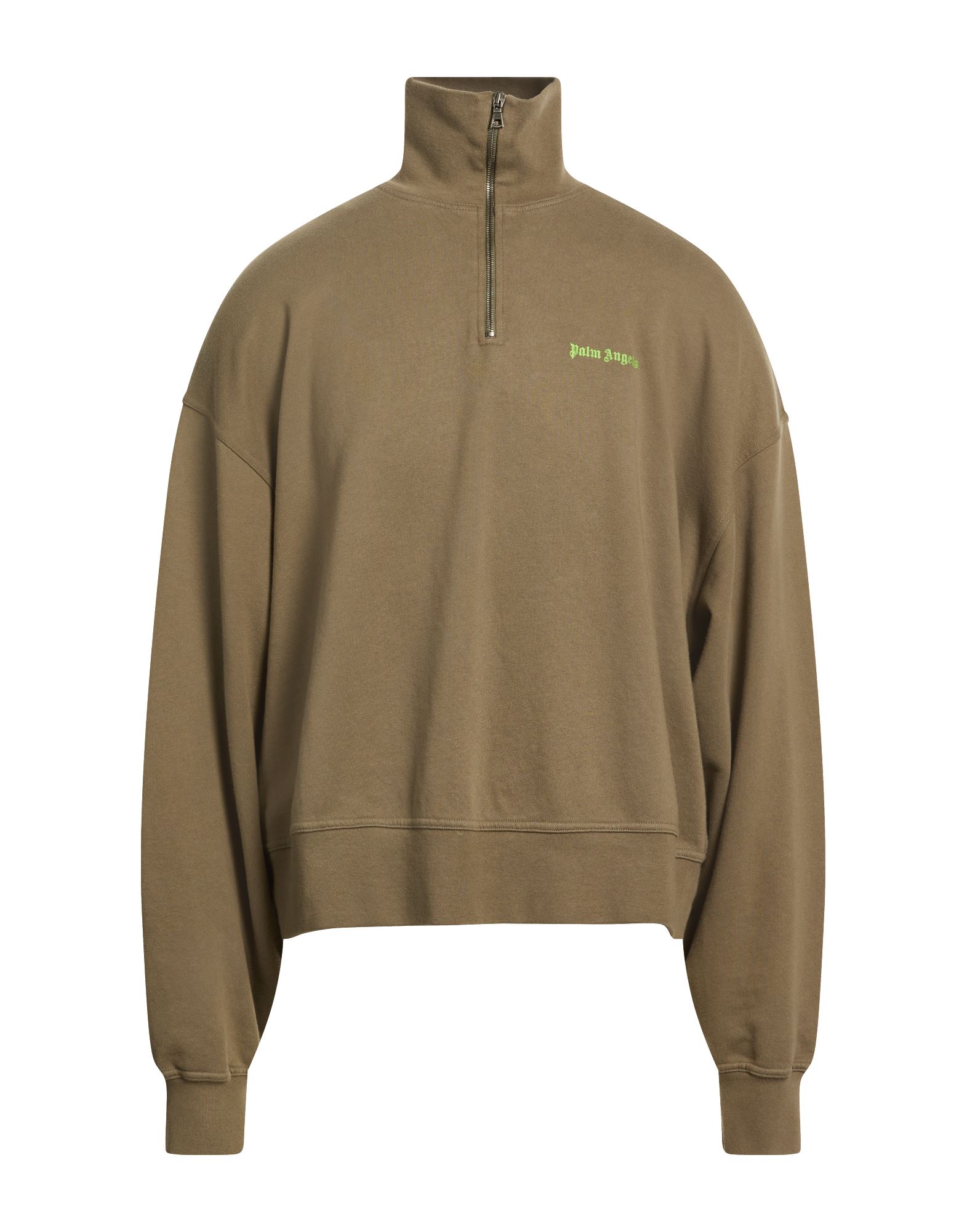 PALM ANGELS Sweatshirt Herren Militärgrün von PALM ANGELS