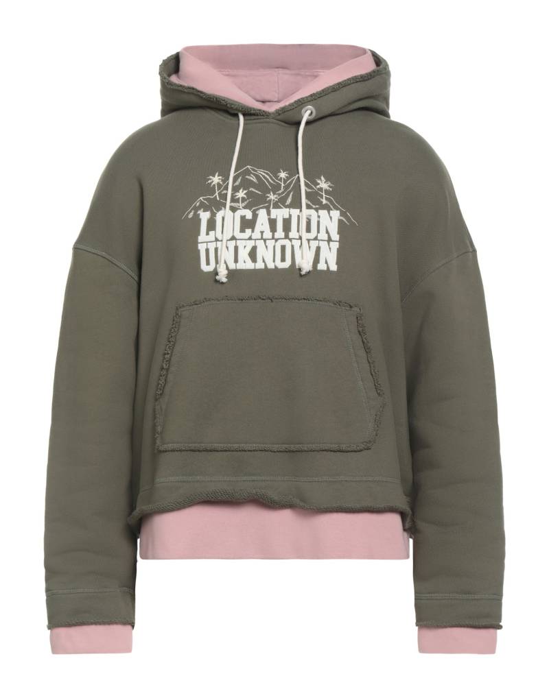 PALM ANGELS Sweatshirt Herren Militärgrün von PALM ANGELS