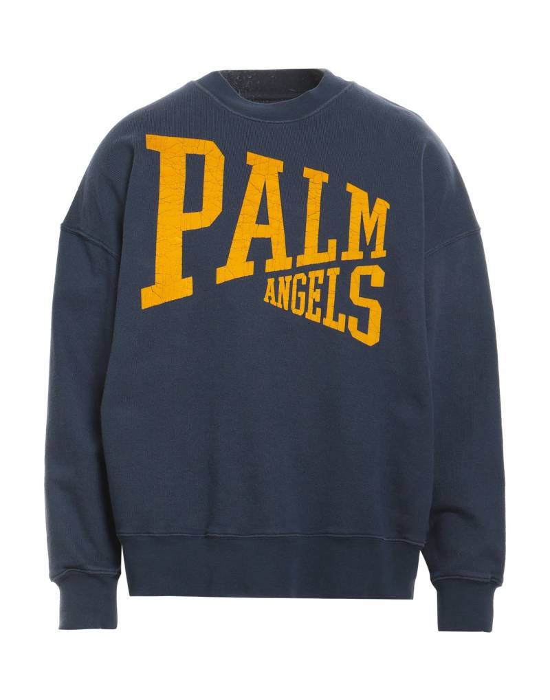PALM ANGELS Sweatshirt Herren Taubenblau von PALM ANGELS