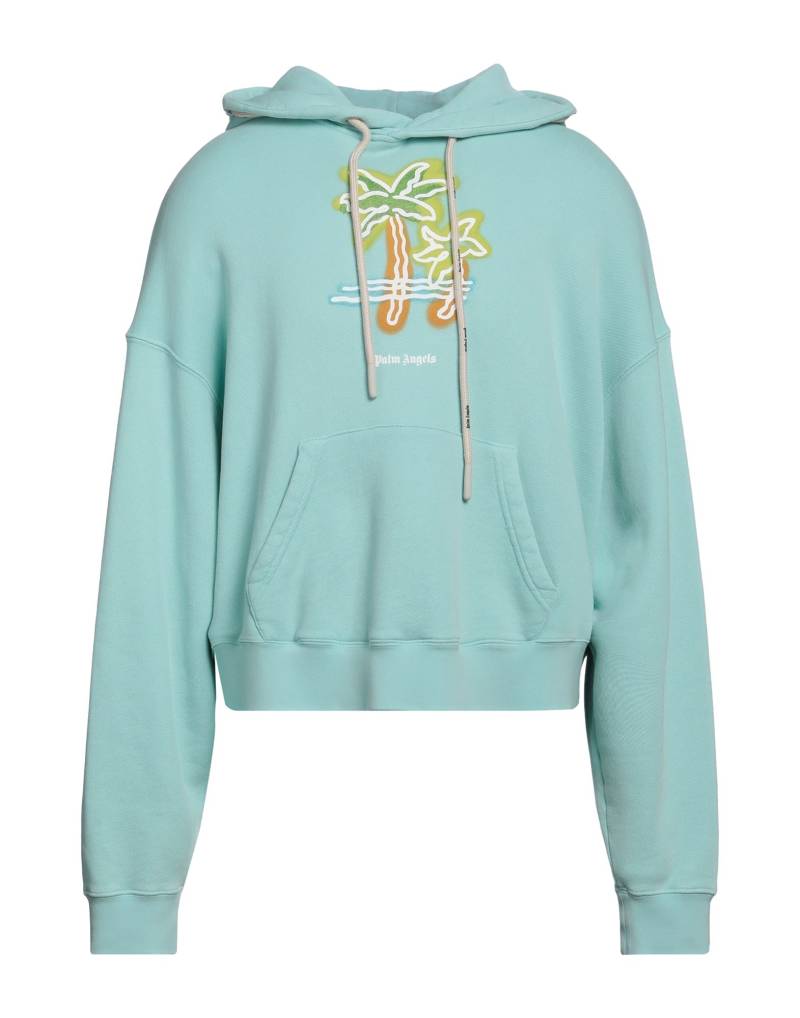 PALM ANGELS Sweatshirt Herren Tūrkis von PALM ANGELS