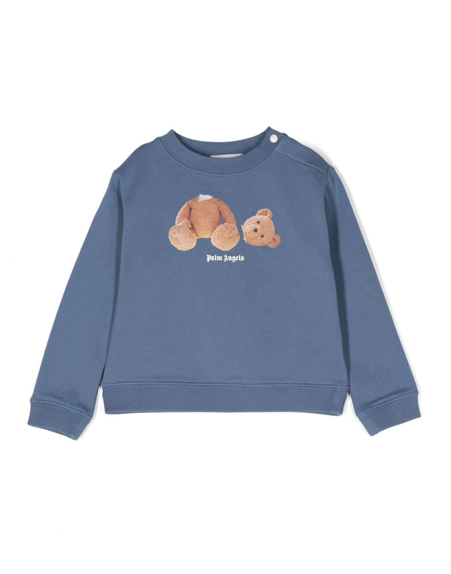 PALM ANGELS Sweatshirt Kinder Blau von PALM ANGELS