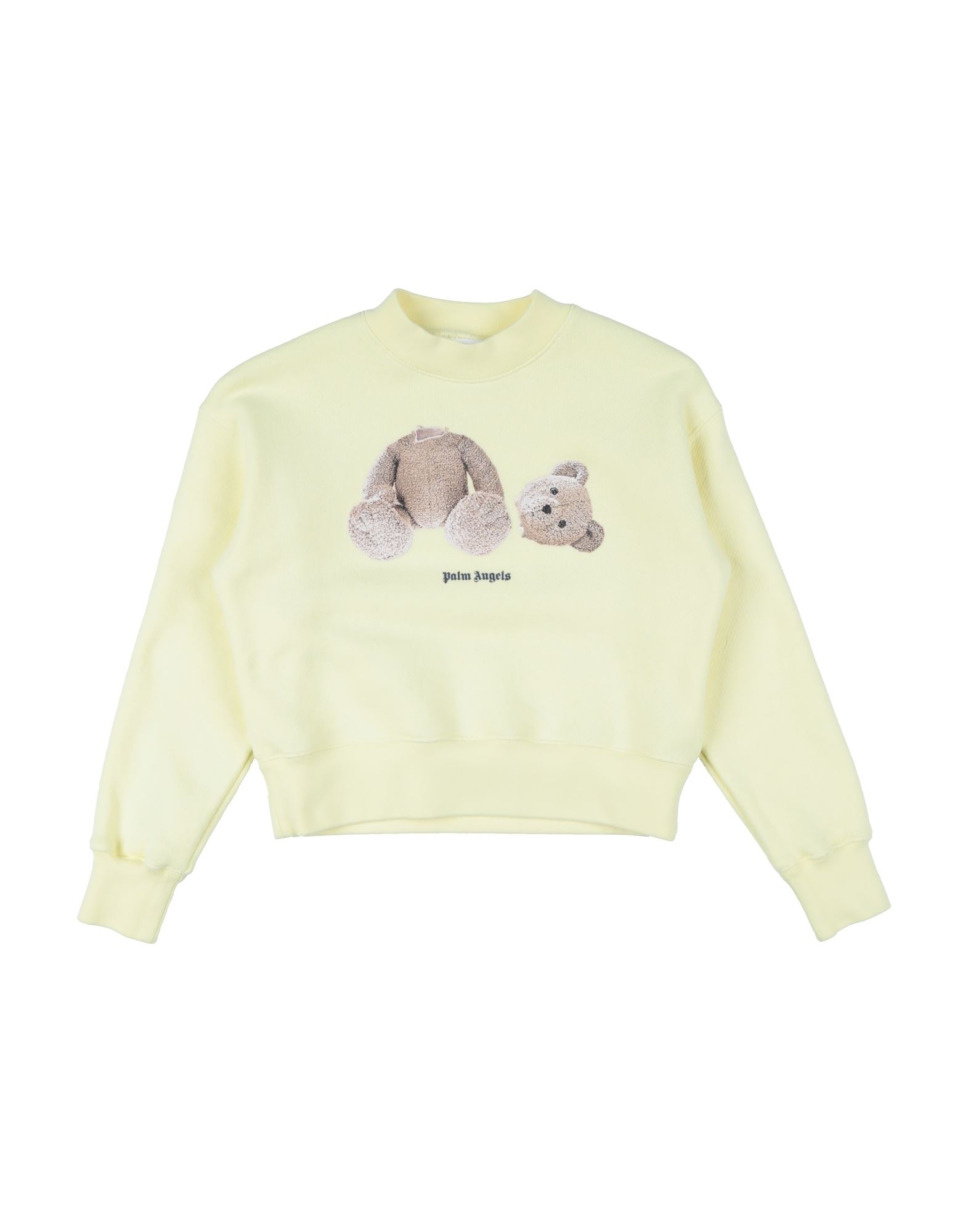 PALM ANGELS Sweatshirt Kinder Hellgelb von PALM ANGELS