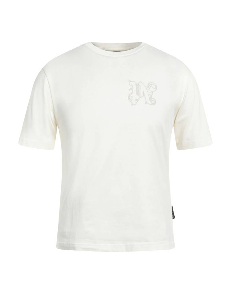 PALM ANGELS T-shirts Herren Elfenbein von PALM ANGELS