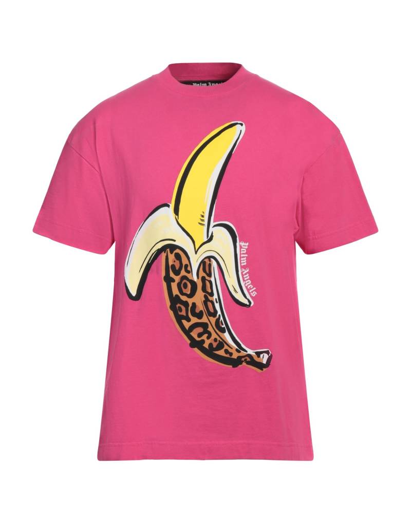 PALM ANGELS T-shirts Herren Fuchsia von PALM ANGELS