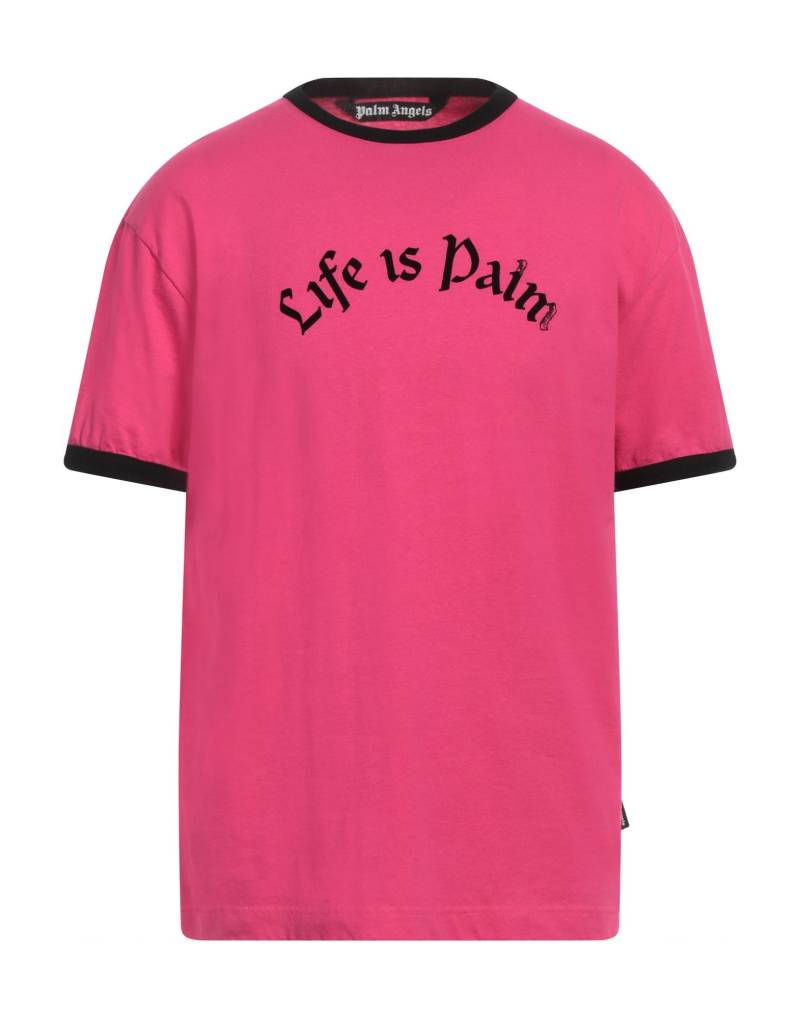 PALM ANGELS T-shirts Herren Fuchsia von PALM ANGELS