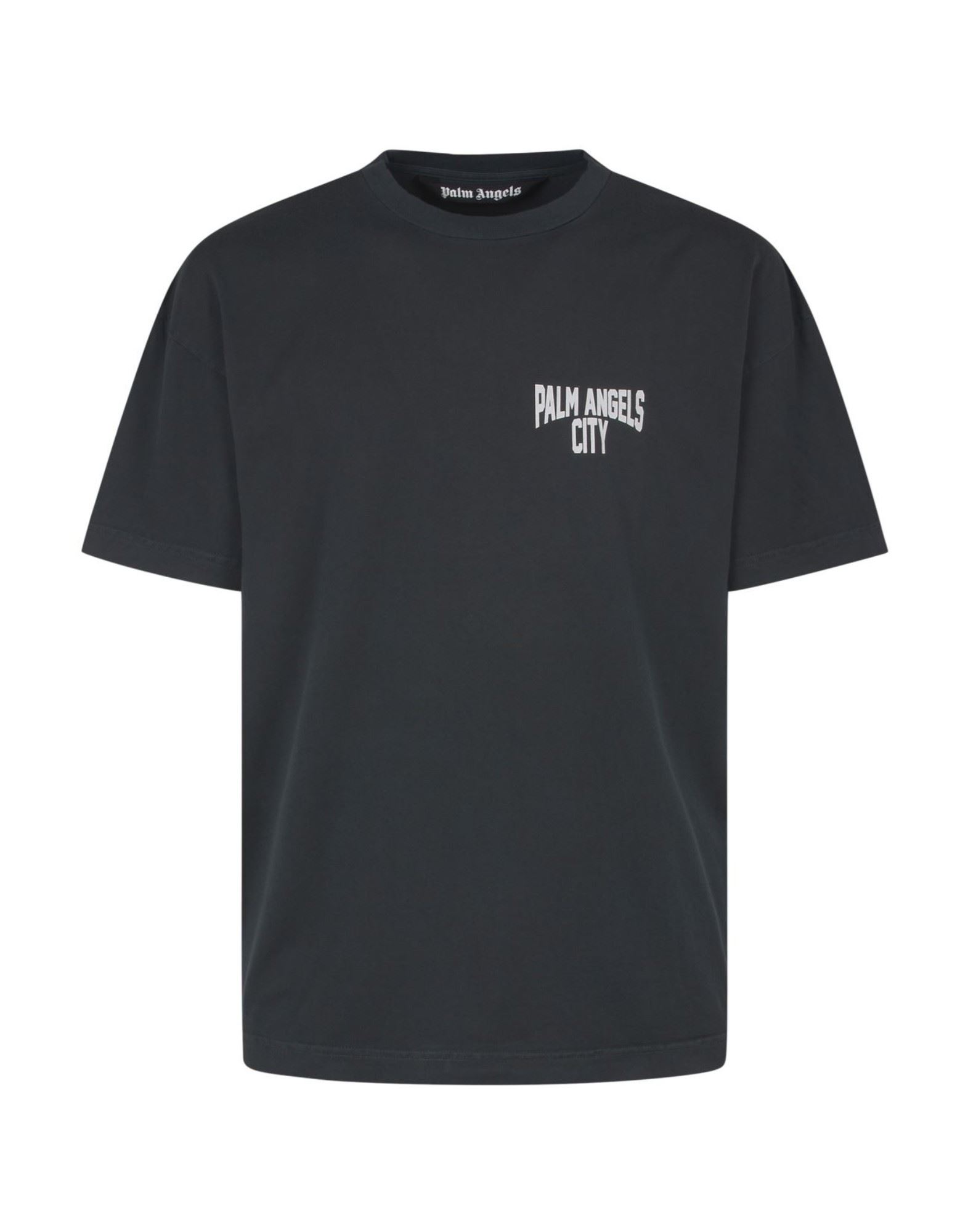 PALM ANGELS T-shirts Herren Granitgrau von PALM ANGELS