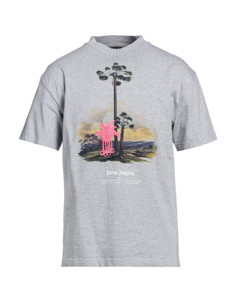 PALM ANGELS T-shirts Herren Grau von PALM ANGELS
