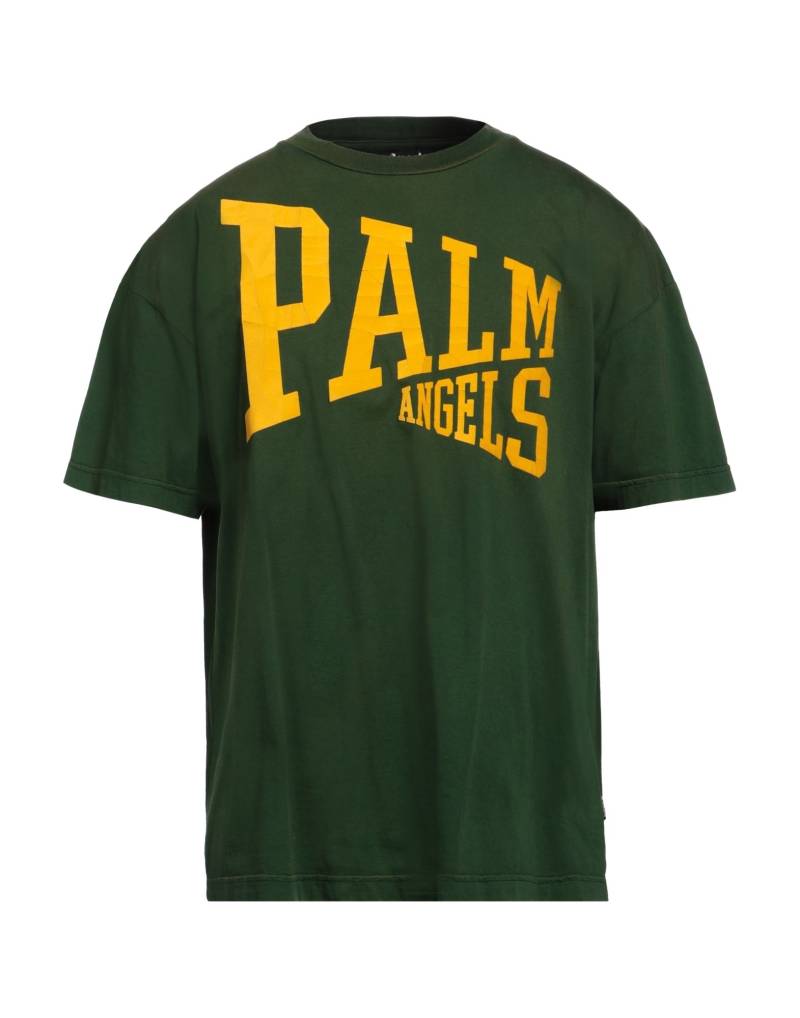 PALM ANGELS T-shirts Herren Grün von PALM ANGELS