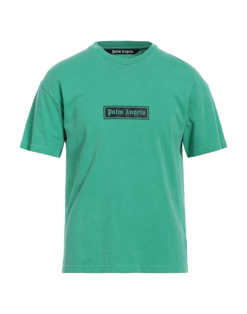 PALM ANGELS T-shirts Herren Grün von PALM ANGELS