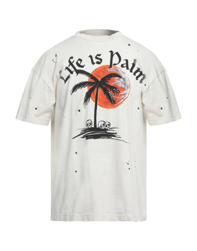PALM ANGELS T-shirts Herren Off white von PALM ANGELS