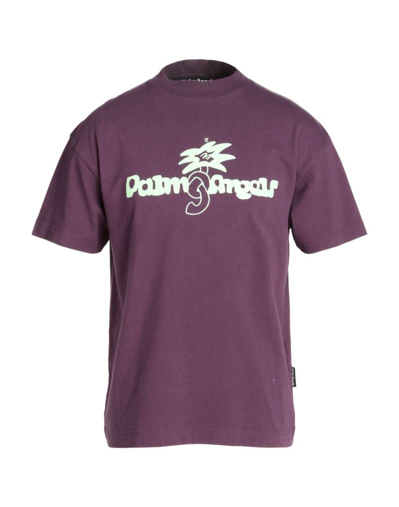 PALM ANGELS T-shirts Herren Pflaume von PALM ANGELS