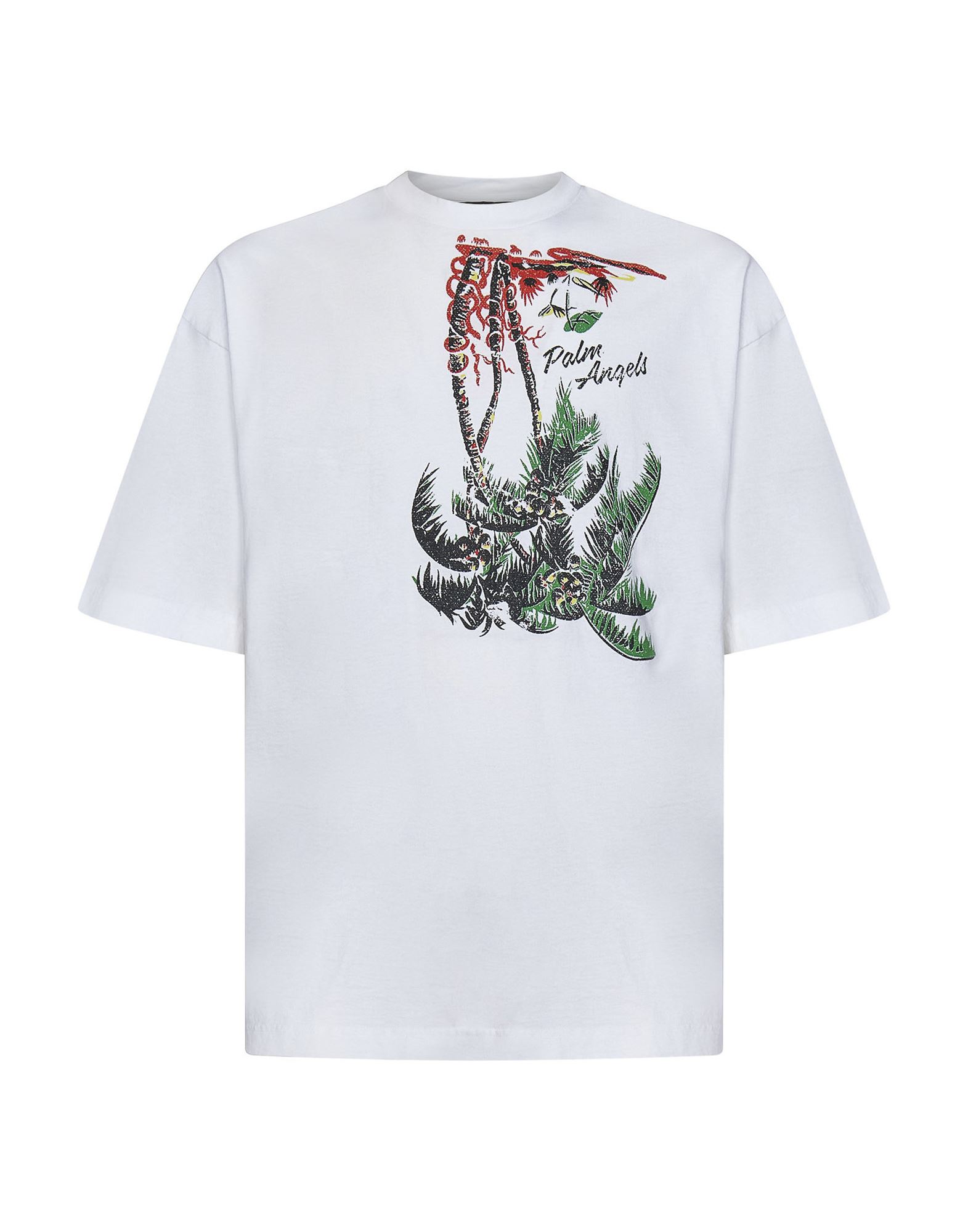 PALM ANGELS T-shirts Herren Weiß von PALM ANGELS