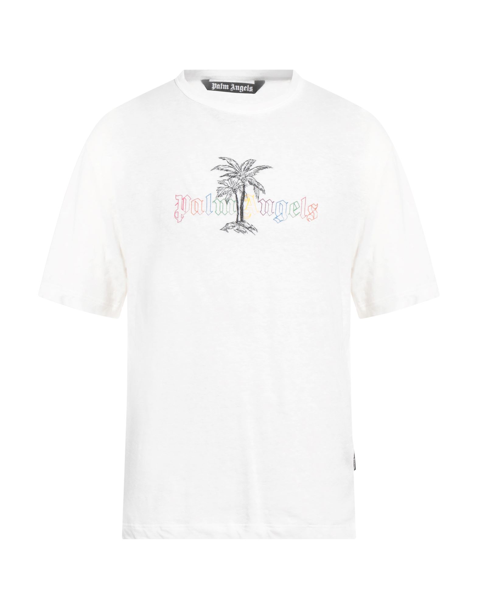 PALM ANGELS T-shirts Herren Weiß von PALM ANGELS