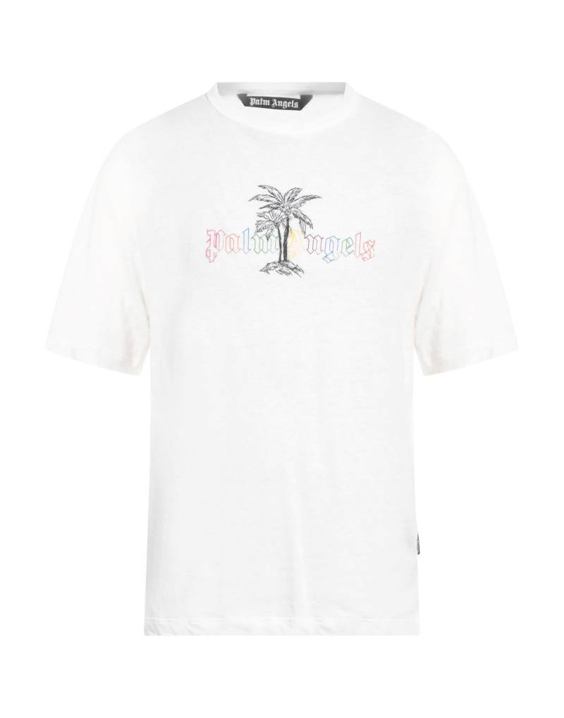 PALM ANGELS T-shirts Herren Weiß von PALM ANGELS