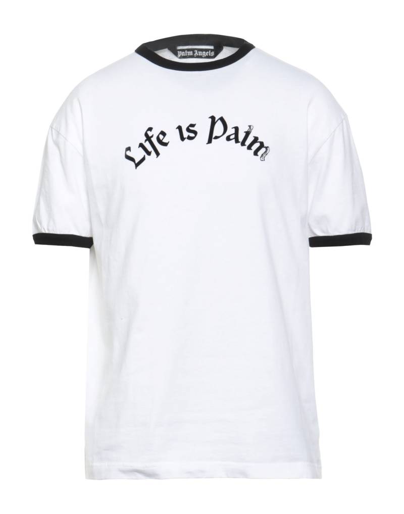 PALM ANGELS T-shirts Herren Weiß von PALM ANGELS