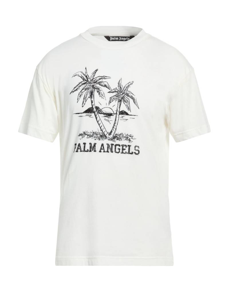 PALM ANGELS T-shirts Herren Weiß von PALM ANGELS