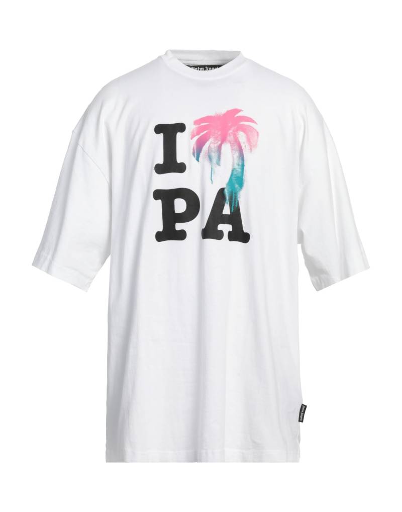 PALM ANGELS T-shirts Herren Weiß von PALM ANGELS