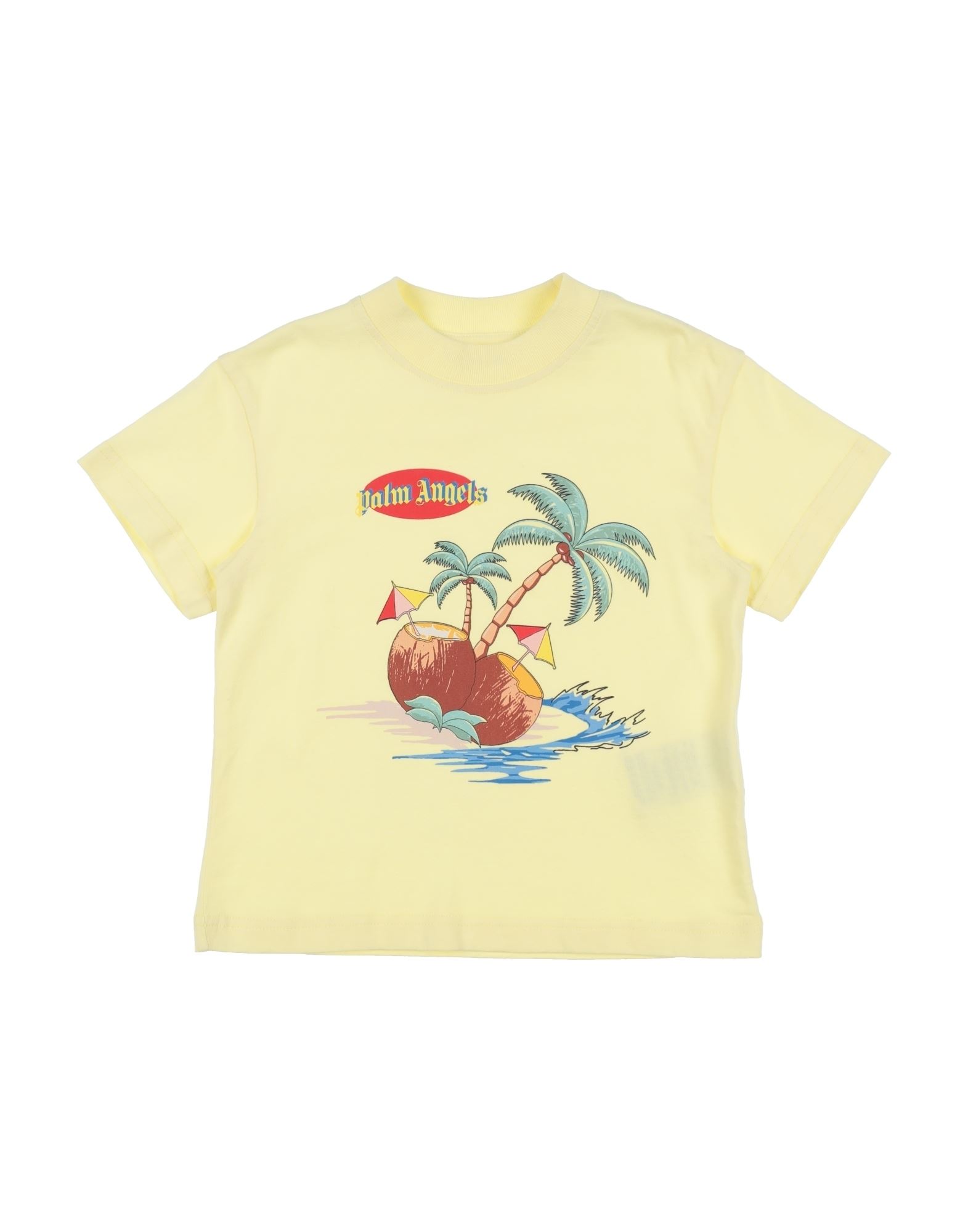 PALM ANGELS T-shirts Kinder Hellgelb von PALM ANGELS