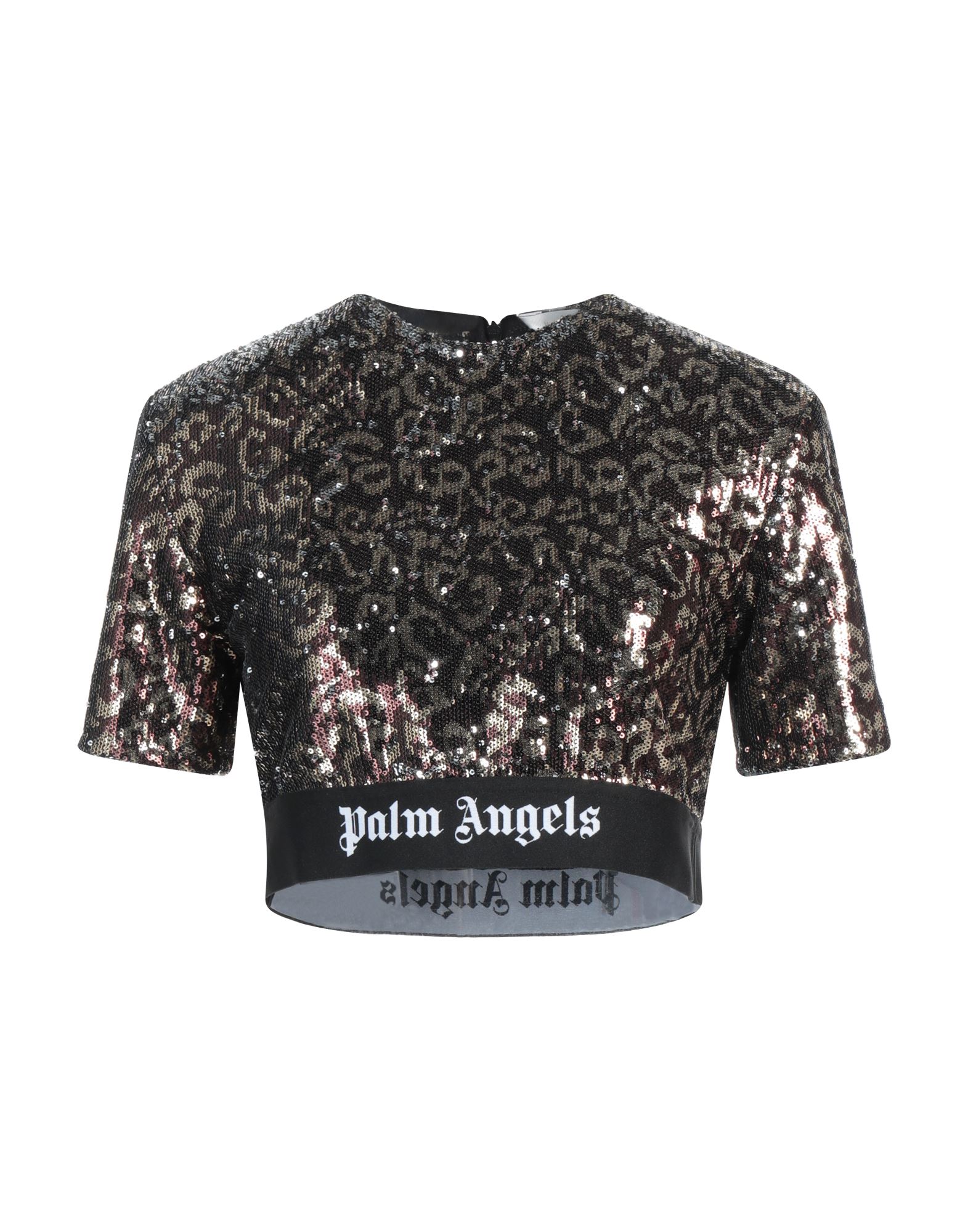 PALM ANGELS Top Damen Gold von PALM ANGELS