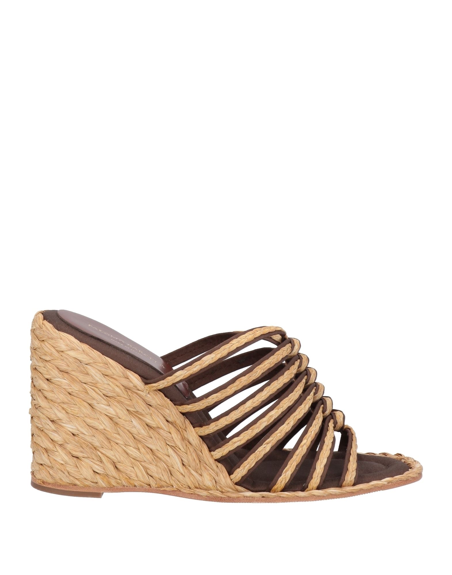 PALOMA BARCELÓ Espadrilles Damen Braun von PALOMA BARCELÓ