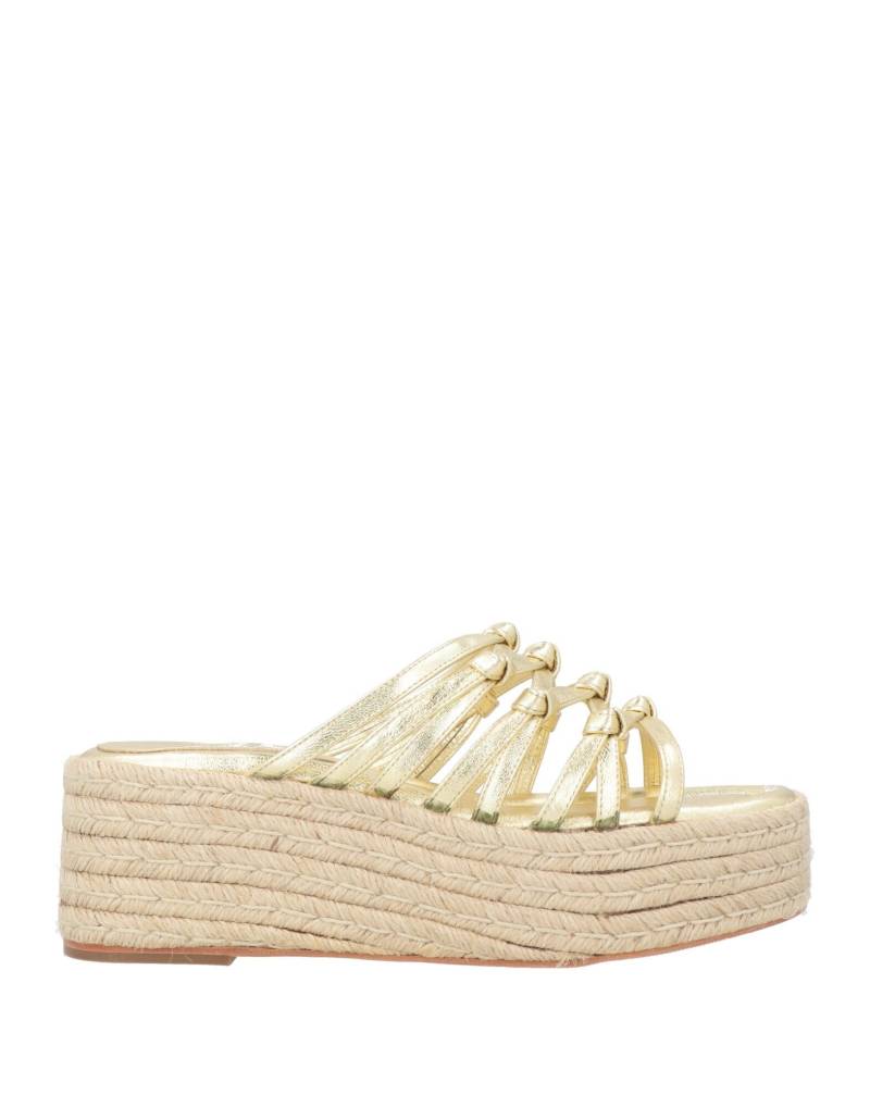PALOMA BARCELÓ Espadrilles Damen Gold von PALOMA BARCELÓ