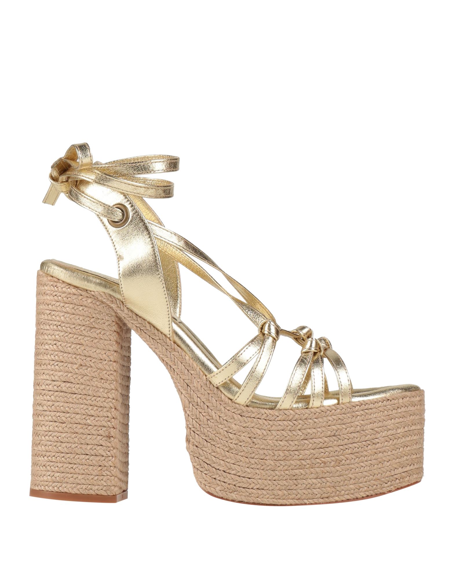 PALOMA BARCELÓ Espadrilles Damen Gold von PALOMA BARCELÓ