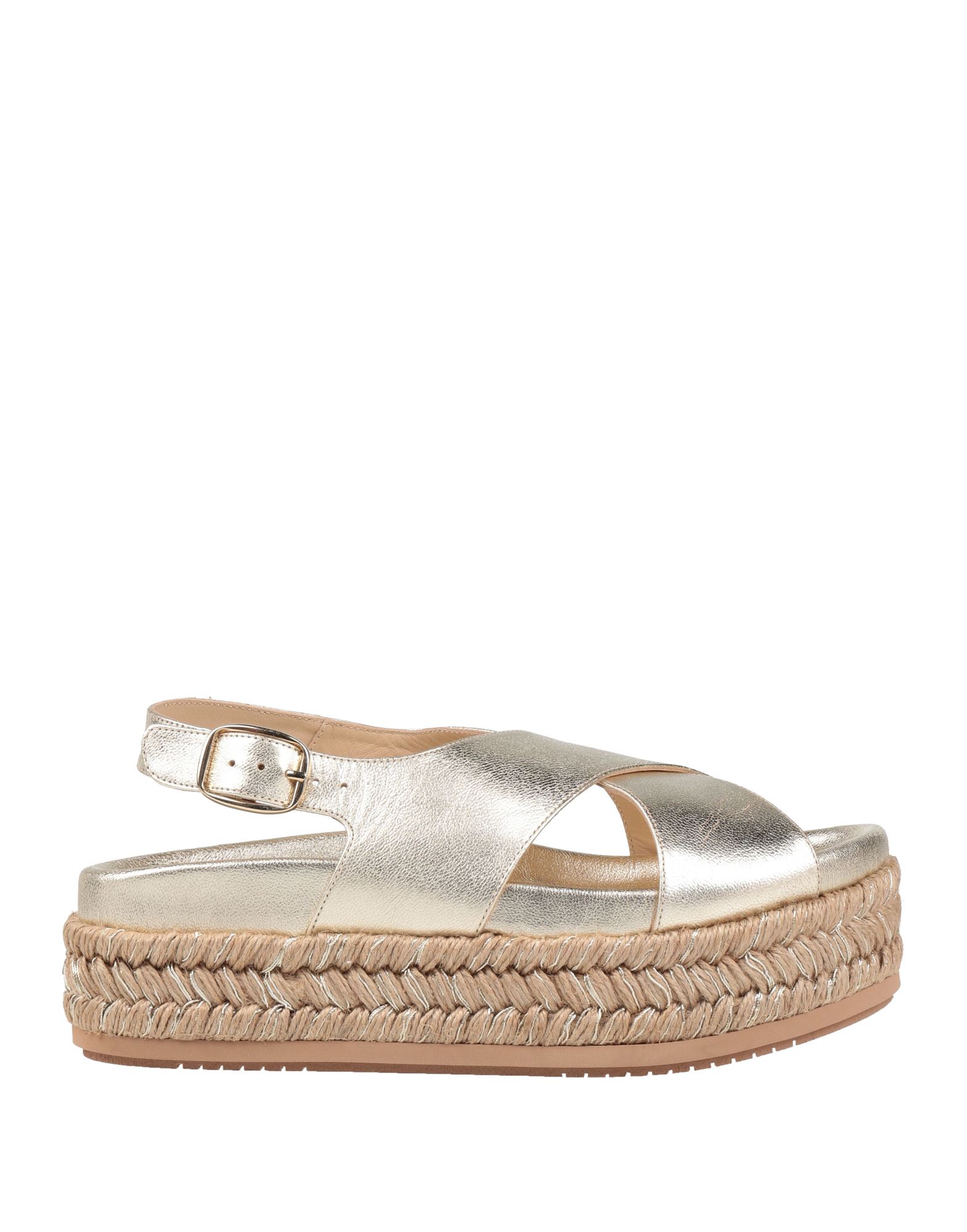 PALOMA BARCELÓ Espadrilles Damen Gold von PALOMA BARCELÓ