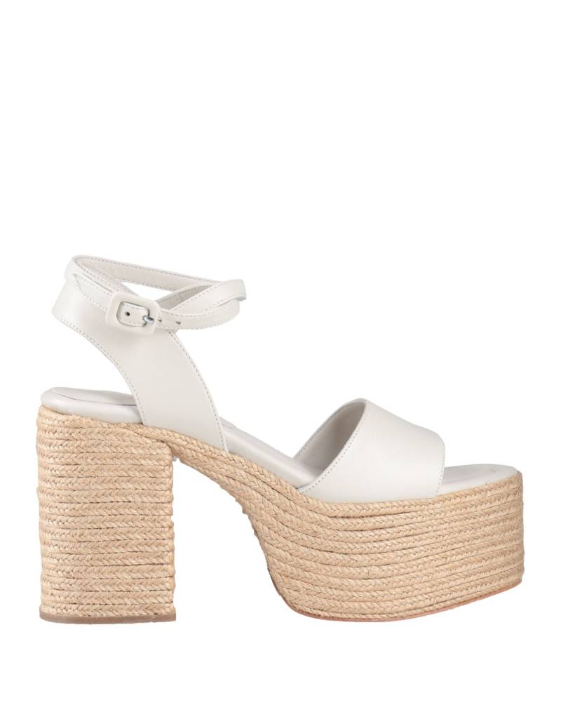 PALOMA BARCELÓ Sandale Damen Hellgrau von PALOMA BARCELÓ