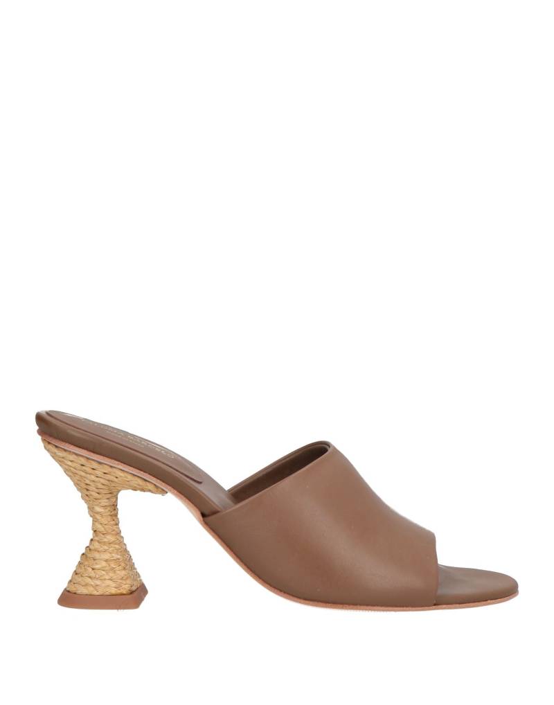 PALOMA BARCELÓ Sandale Damen Braun von PALOMA BARCELÓ