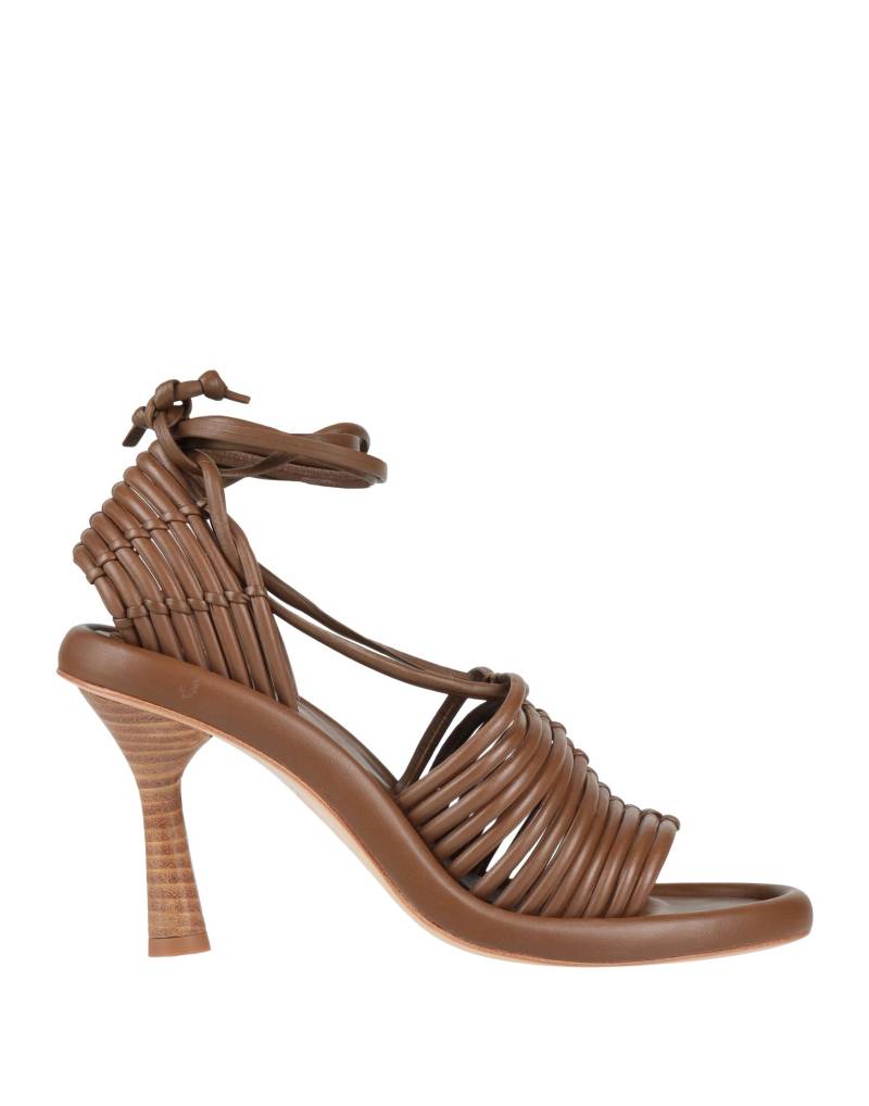 PALOMA BARCELÓ Sandale Damen Braun von PALOMA BARCELÓ
