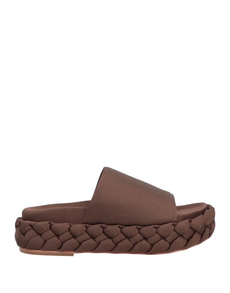 PALOMA BARCELÓ Sandale Damen Dunkelbraun von PALOMA BARCELÓ