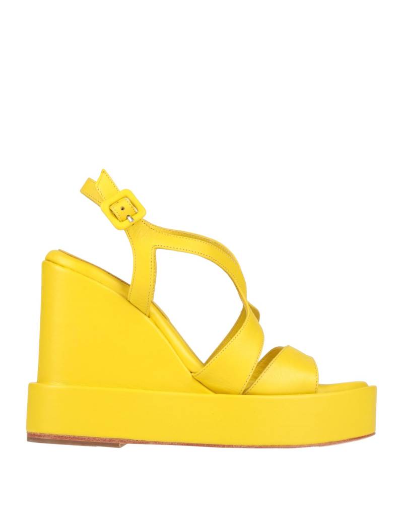 PALOMA BARCELÓ Sandale Damen Gelb von PALOMA BARCELÓ