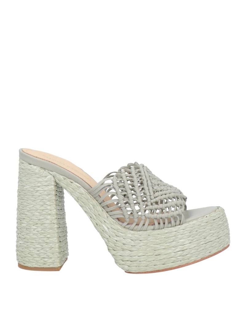 PALOMA BARCELÓ Sandale Damen Hellgrau von PALOMA BARCELÓ